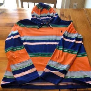 Polo Ralph Lauren men’s small hooded long sleeve t-shirt